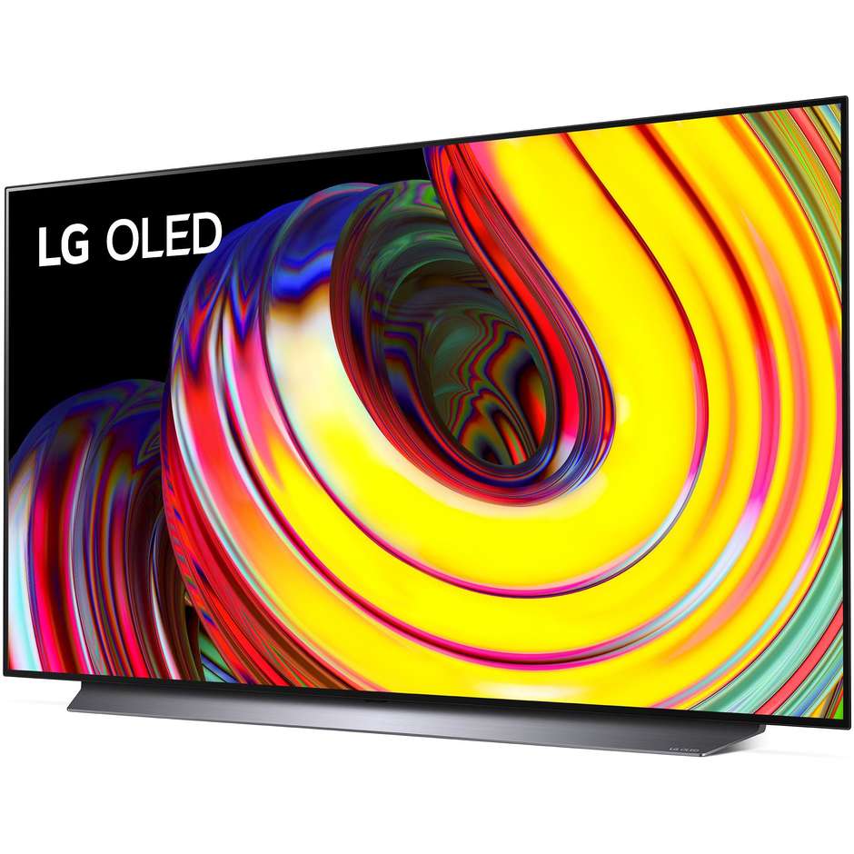 LG OLED55CS6L Tv Oled 55" 4K Ultra HD Smart TV Wi-Fi Classe G Colore cornice Blue