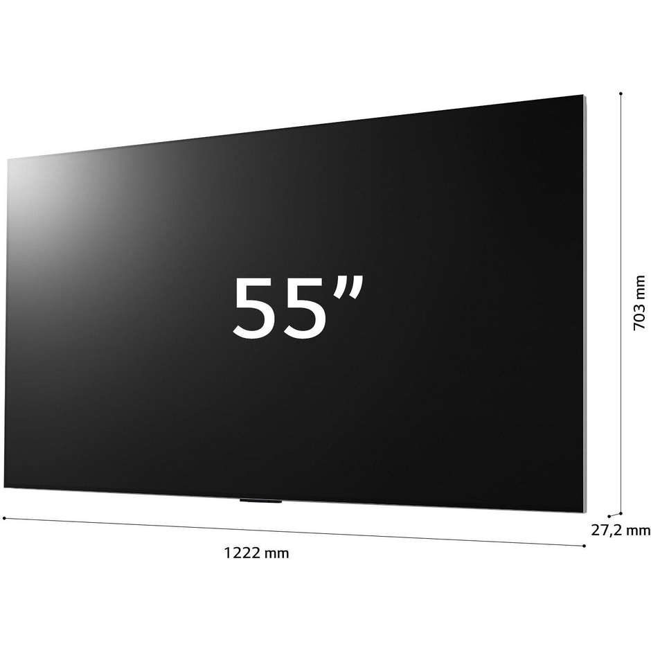 LG OLED55G45LW OLED evo 55'' 4K Ultra HD Smart TV Wi-Fi Classe F Colore Nero