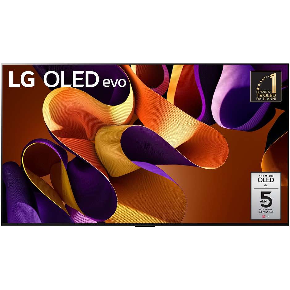 LG OLED55G45LW OLED evo 55'' 4K Ultra HD Smart TV Wi-Fi Classe F Colore Nero