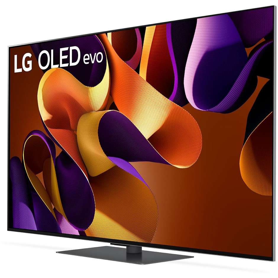 LG OLED55G46LS Tv OLED evo 55'' 4K Ultra HD Smart Tv Wi-Fi Classe F Colore Nero