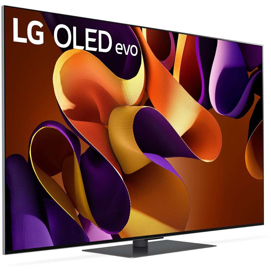 LG OLED55G46LS Tv OLED evo 55'' 4K Ultra HD Smart Tv Wi-Fi Classe F Colore Nero