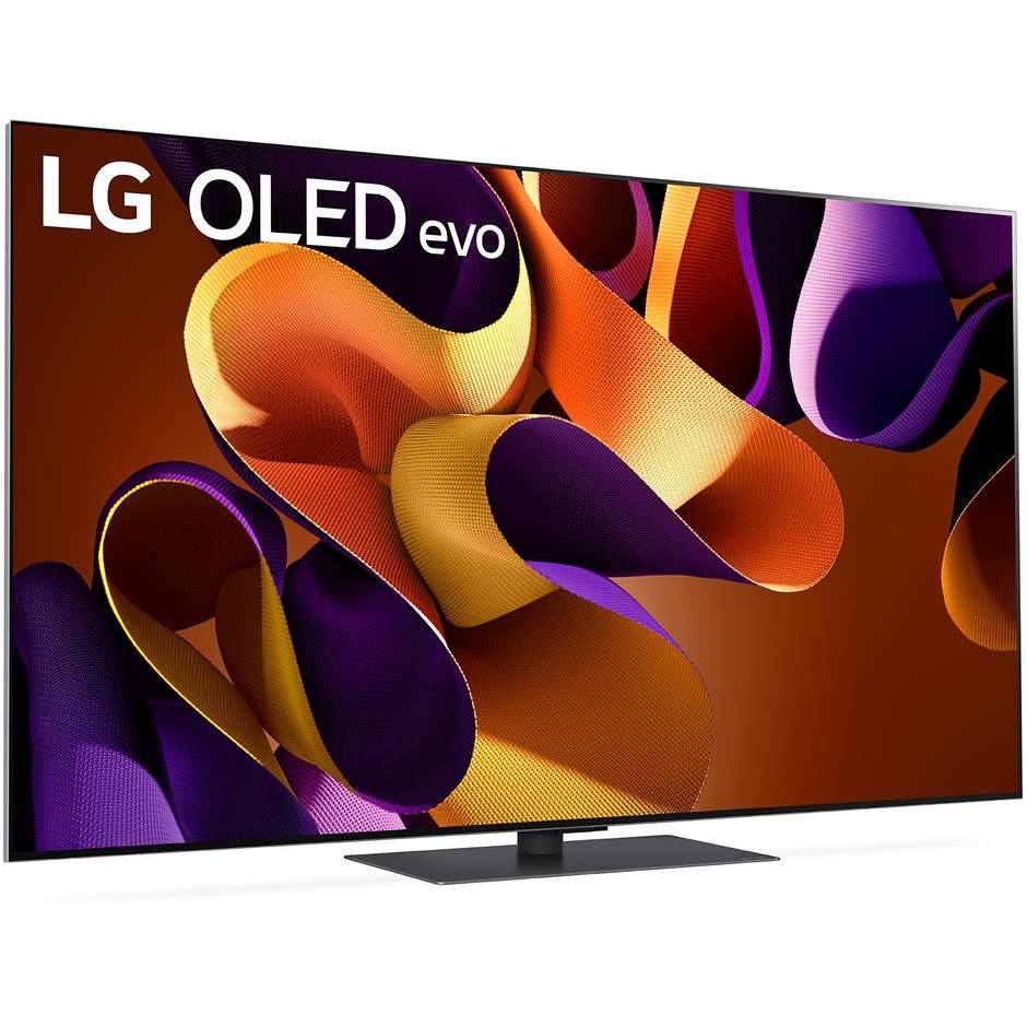 LG OLED55G46LS Tv OLED evo 55'' 4K Ultra HD Smart Tv Wi-Fi Classe F Colore Nero