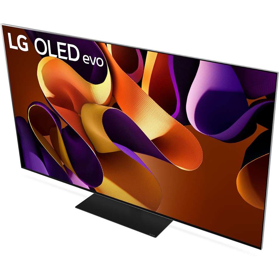 LG OLED55G46LS Tv OLED evo 55'' 4K Ultra HD Smart Tv Wi-Fi Classe F Colore Nero