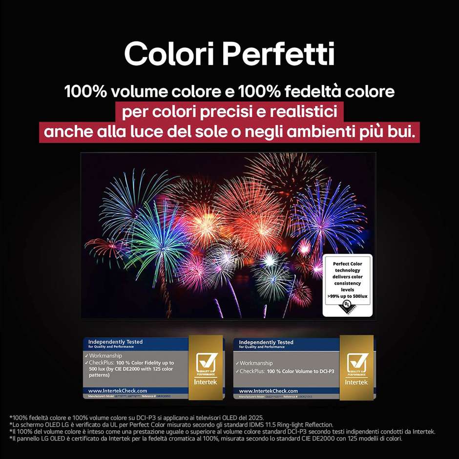 Lg OLED55G54LW.API Smart TV OLED 55" 4K Ultra HD Wi-Fi DVB-T2 Classe E Nero