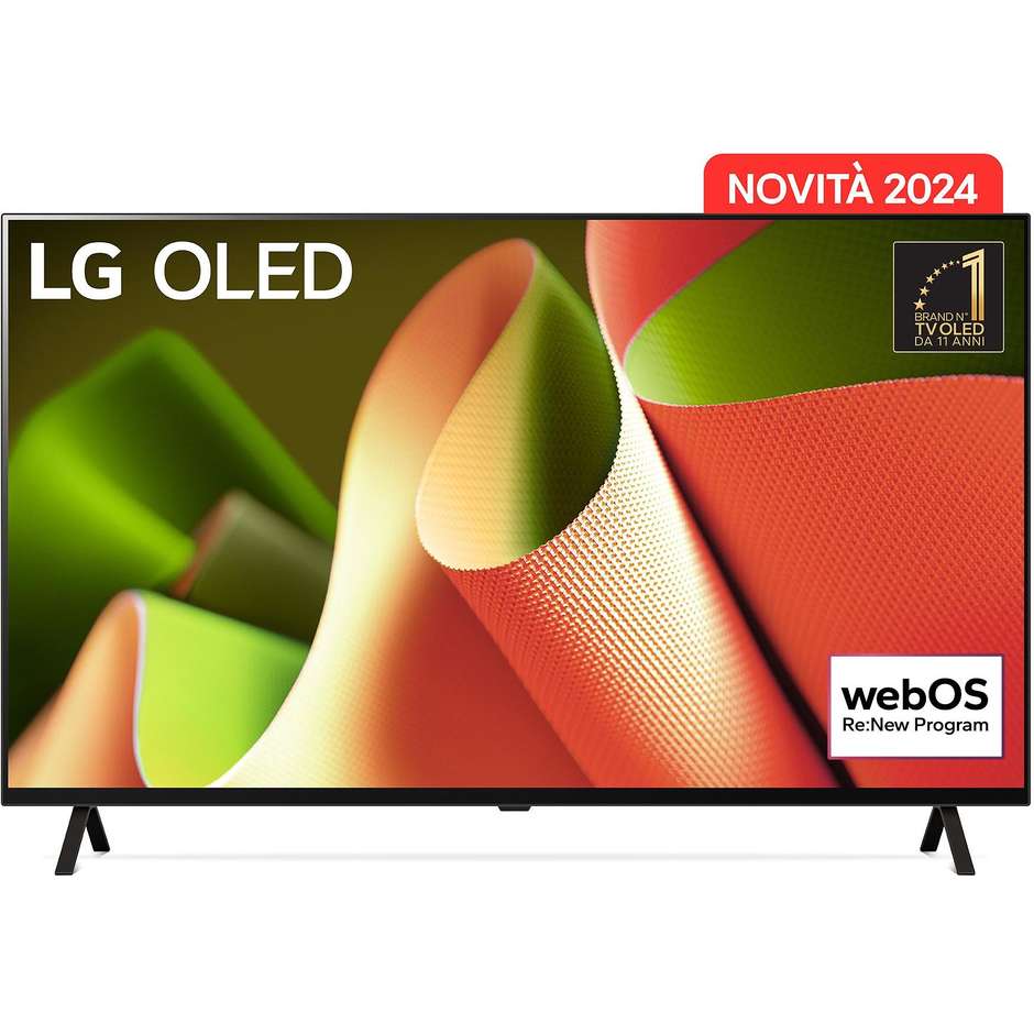 LG OLED65B46LA Tv OLED 65'' 4K Ultra HD Smart Tv Wi-Fi Classe F Colore Nero