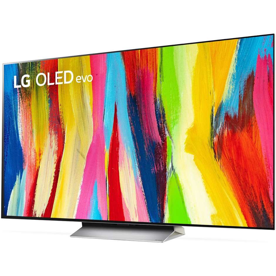 LG  OLED65C26L OLED 65" 4K Ultra HD  Smart TV  Wi-Fi Classe F Cornice Nera