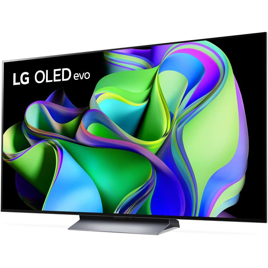 LG OLED65C34L 65" 4K Ultra HD Smart TV Wi-Fi Classe F colore cornice nero