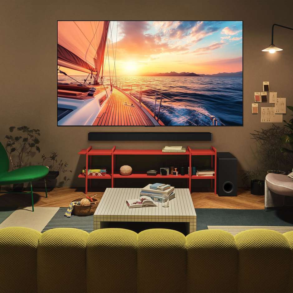 LG OLED65C55LA  TV OLED evo 65'' 4K Ultra HD Smart TV Wi-Fi Classe Colore Nero
