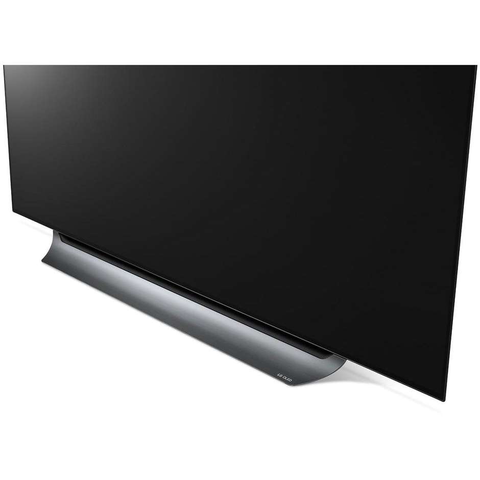 LG OLED65C8 TV 65" 4K Ultra HD Smart Tv HDR Wi-Fi Classe A colore Argento
