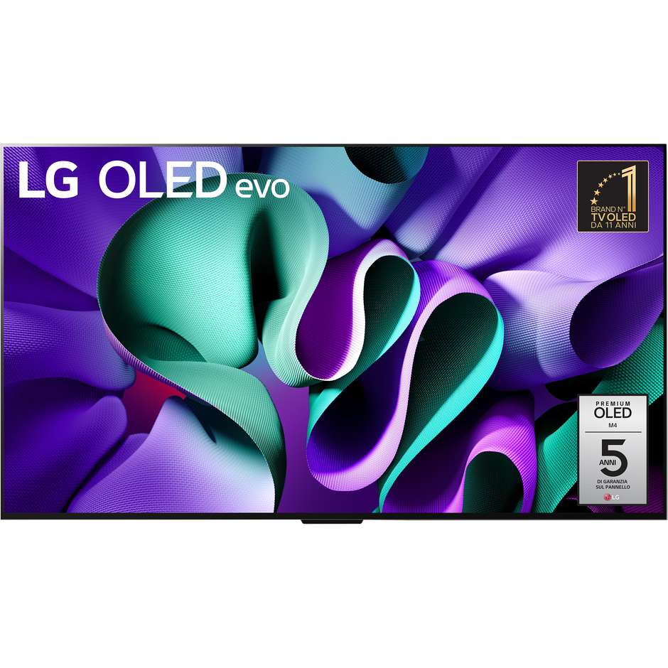 LG OLED65M49LA TV OLED evo 65'' 4K Ultra HD Smart TV Wi-Fi Classe G Colore Nero