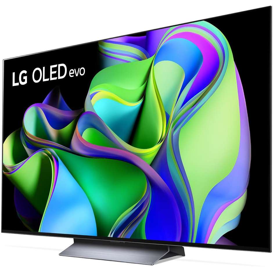 LG OLED77C34L 77" OLED 4K Ultra HD Smart TV Wi-Fi Classe F Colore Nero