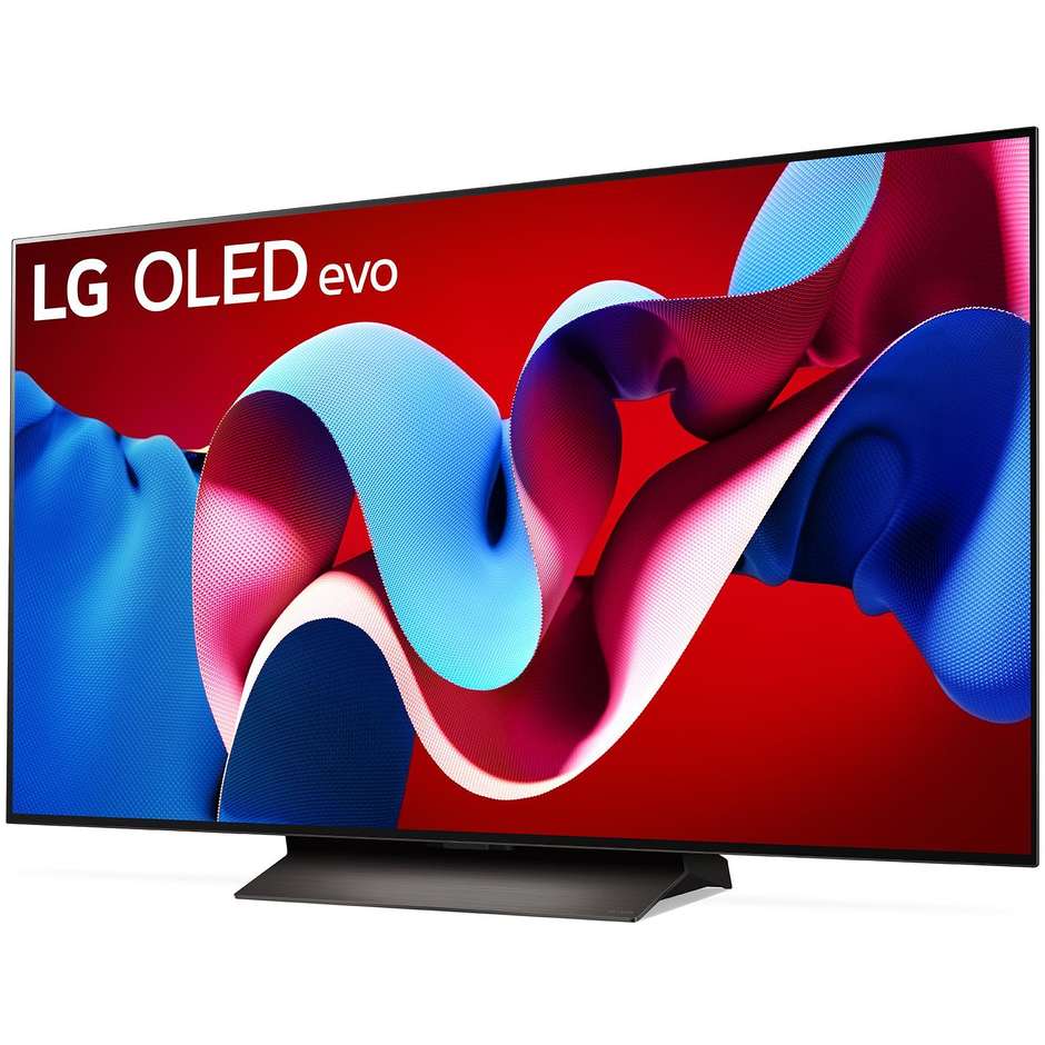 LG OLED77C44LA.API TV OLED 77" 4K Ultra HD Smart TV Wi-Fi Classe F colore cornice marrone