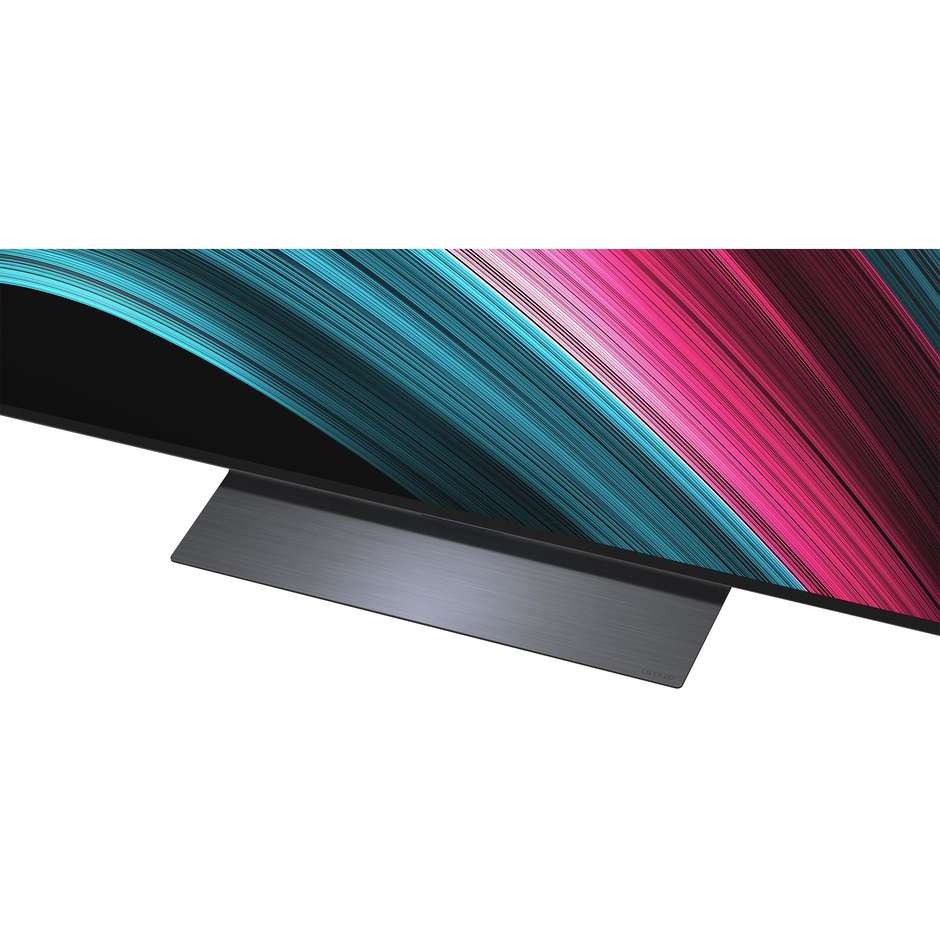 LG OLED77C55LA TV OLED evo AI 77'' 4K Ultra HD Smart TV Wi-Fi Classe F Colore Nero