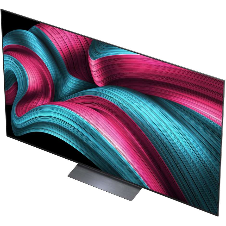 LG OLED77C55LA TV OLED evo AI 77'' 4K Ultra HD Smart TV Wi-Fi Classe F Colore Nero