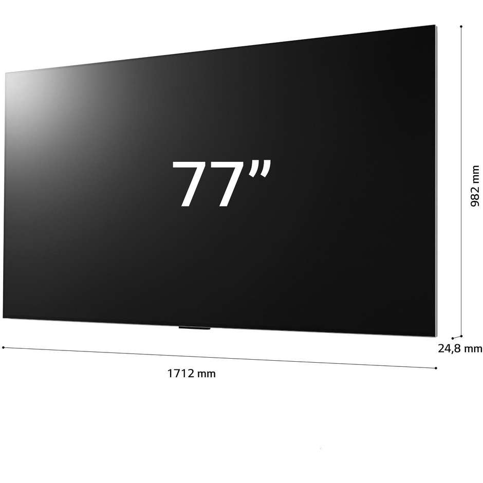 LG OLED77G45LW TV OLED evo 77'' 4K Ultra HD Smart TV Classe F Colore Nero