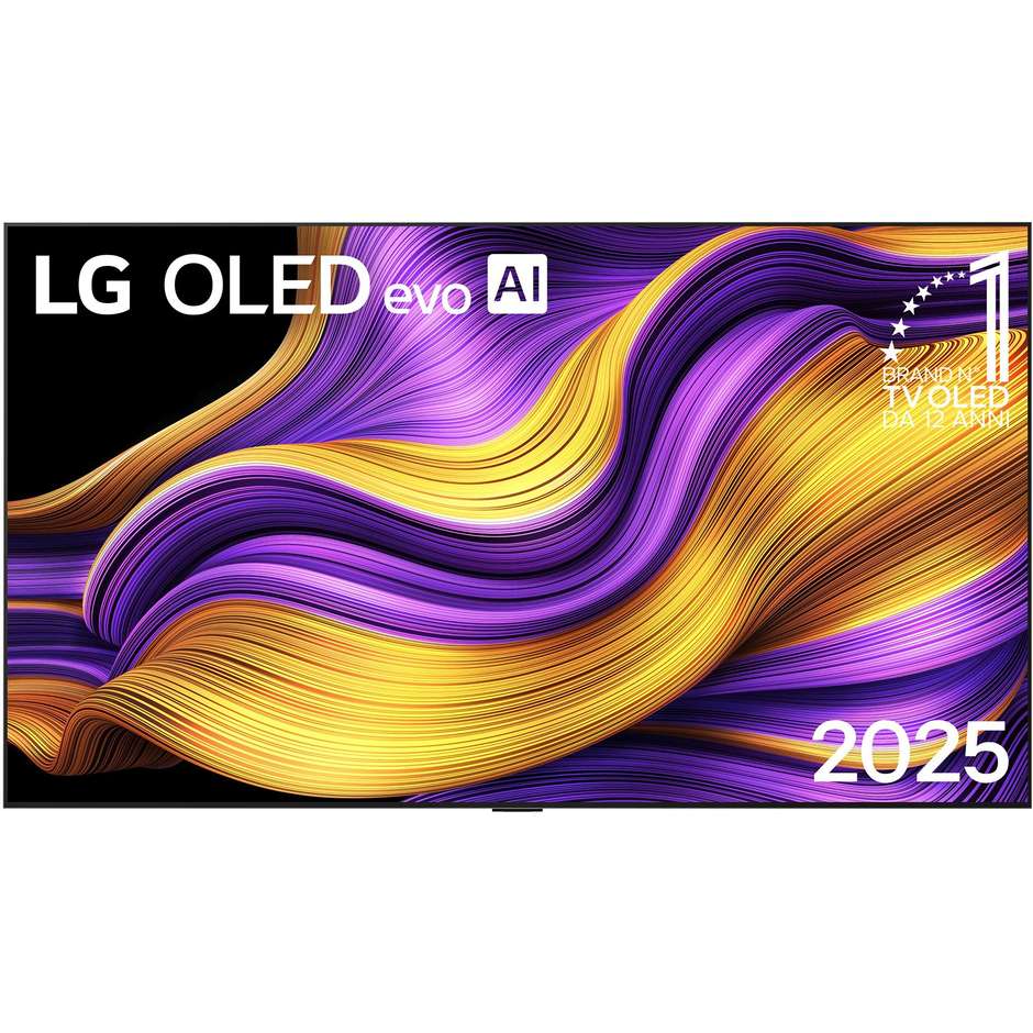 LG OLED77G54LW TV OLED evo 77" 4K Ultra HD Smart TV Wi-Fi Classe E Colore Silver