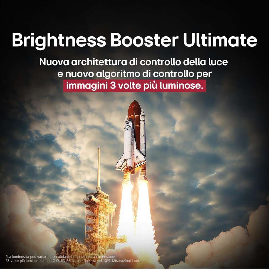 LG OLED77G54LW TV OLED evo 77" 4K Ultra HD Smart TV Wi-Fi Classe E Colore Silver