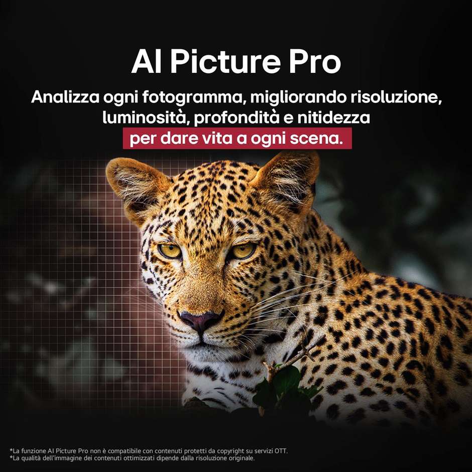 LG OLED77G54LW TV OLED evo 77" 4K Ultra HD Smart TV Wi-Fi Classe E Colore Silver