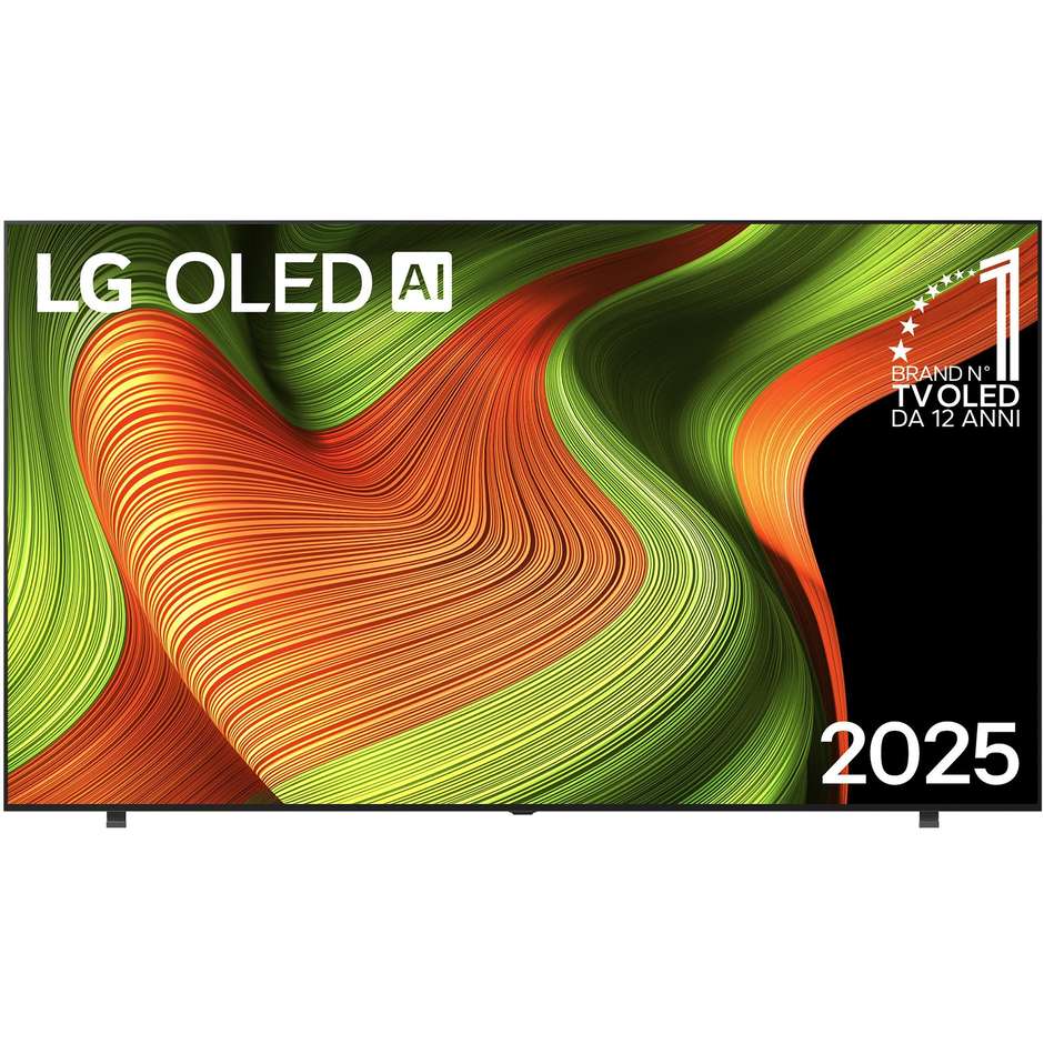 LG OLED83B56LA TV OLED 83'' 4K Ultra HD Smart TV Wi-Fi Classe F Colore Nero