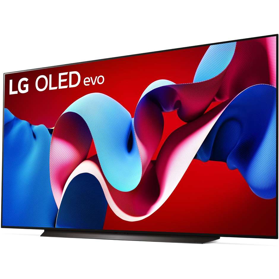 LG OLED83C44LA TV OLED evo 83'' 4K Ultra HD Smart TV Classe F Colore Nero