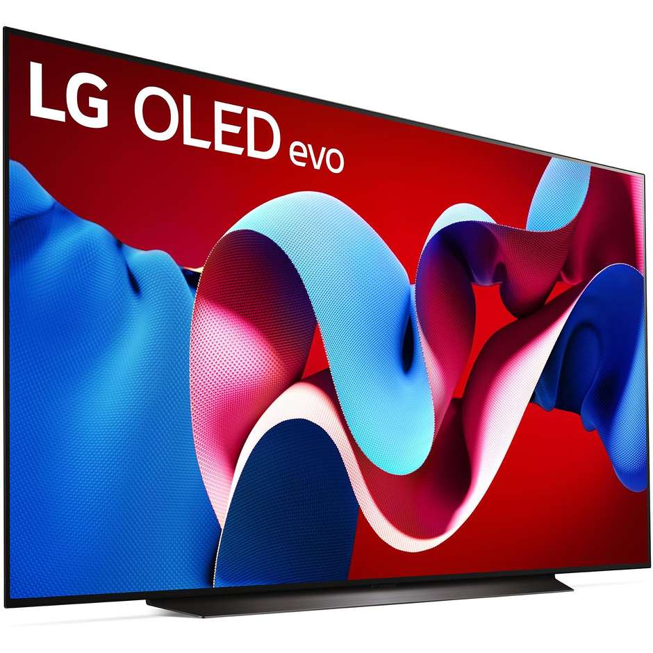 LG OLED83C44LA TV OLED evo 83'' 4K Ultra HD Smart TV Classe F Colore Nero