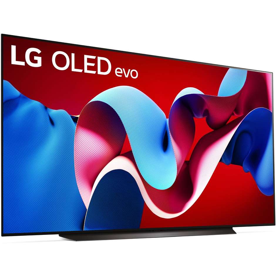 LG OLED83C44LA TV OLED evo 83'' 4K Ultra HD Smart TV Classe F Colore Nero