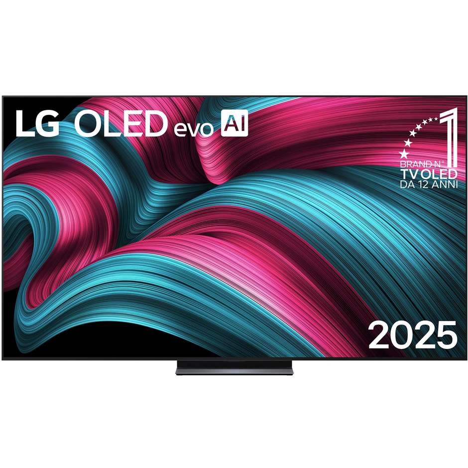 LG OLED83C54LA TV OLED evo 83" 4K Ultra HD Smart TV Wi-Fi Classe F Colore Black