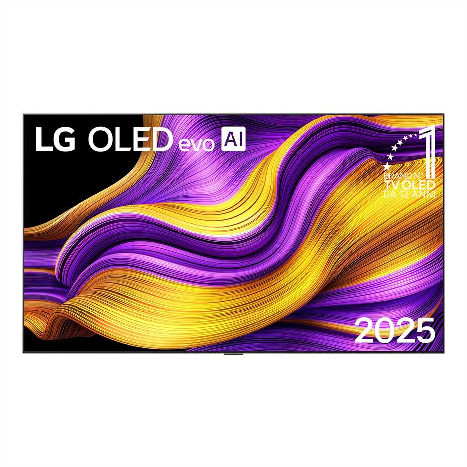 LG OLED83G54LW TV OLED evo 83" 4K Ultra HD Smart TV Wi-Fi Classe E Colore Silver