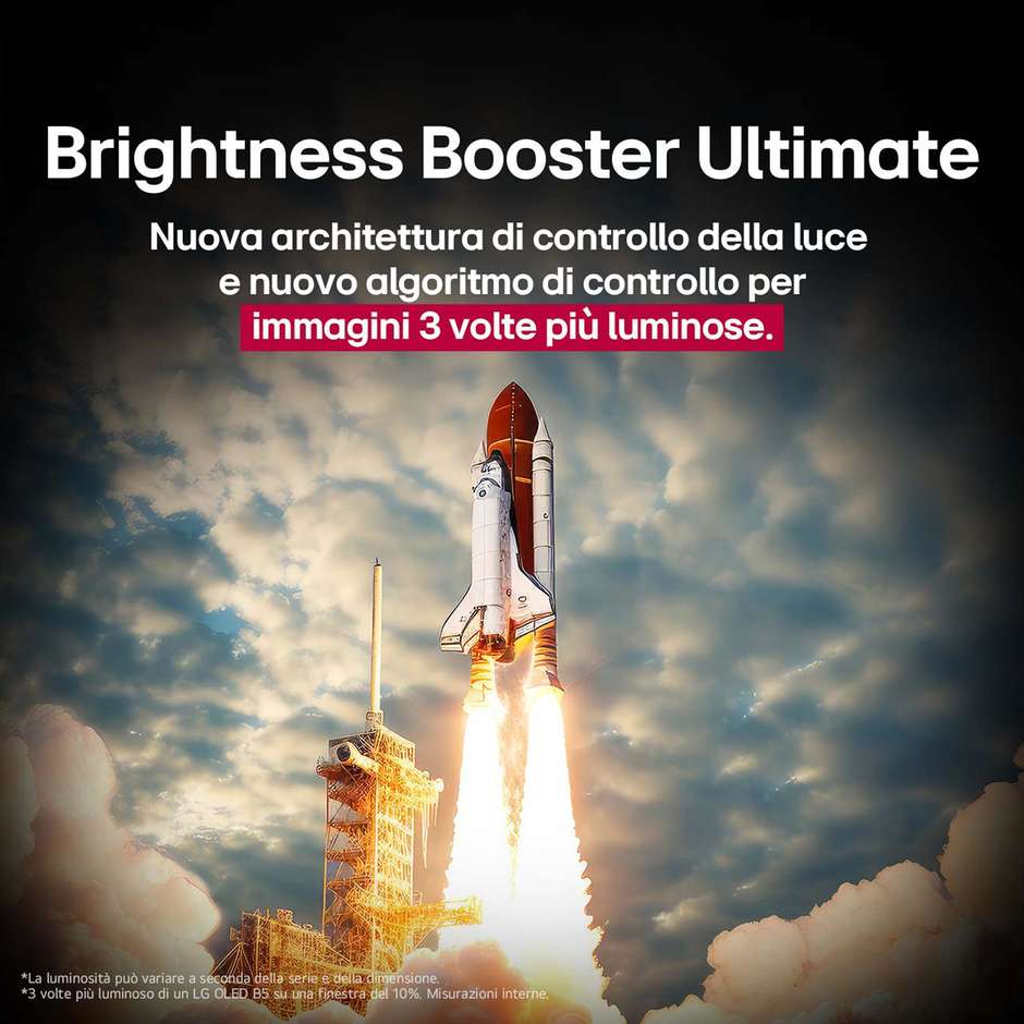 LG OLED83G54LW TV OLED evo 83" 4K Ultra HD Smart TV Wi-Fi Classe E Colore Silver