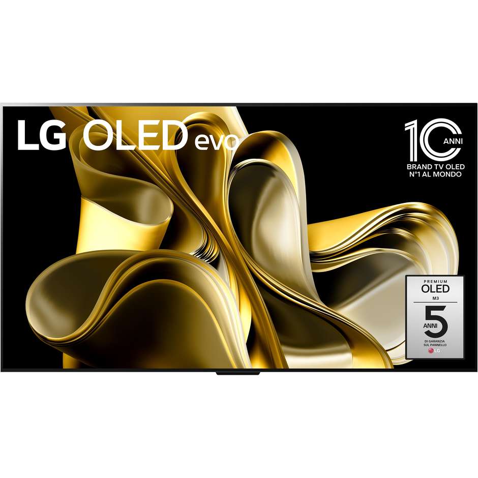 LG OLED83M39LA Tv OLED 83" 4K Ultra HD Smart Tv Wi-Fi Classe G Colore Nero