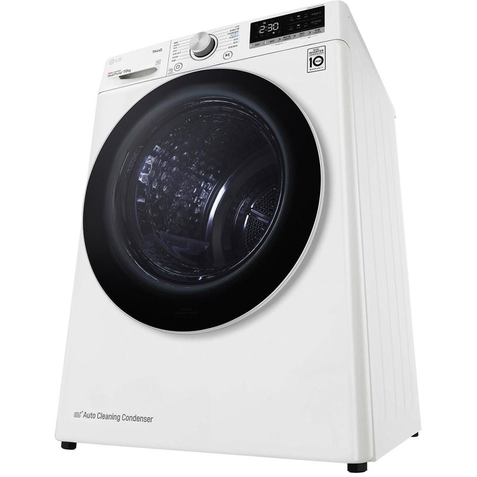 Lg RH10V9AV4W Asciugatrici Pompa di calore Capacità 10 Kg Classe A+++ Colore Bianco