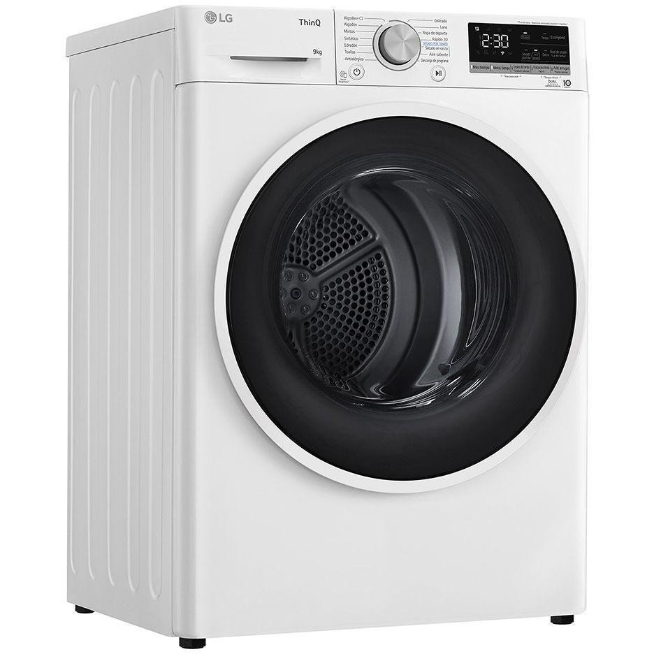 LG RH90V5AV6N Asciugatrice a pompa di calore Caricamento frontale Capacita 9 Kg Classe A++ Colore Bianco