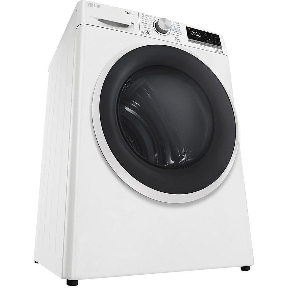 LG RH90V5AV6N Asciugatrice a pompa di calore Caricamento frontale Capacita 9 Kg Classe A++ Colore Bianco