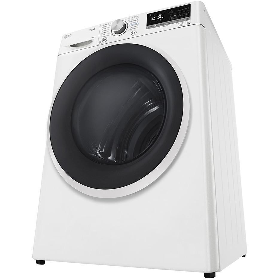 LG RH90V5AV6N Asciugatrice a pompa di calore Caricamento frontale Capacita 9 Kg Classe A++ Colore Bianco