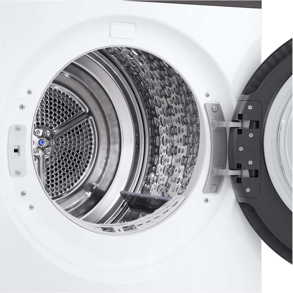 LG RNX5008TLB Asciugatrice AI Dry 8 kg Pompa di Calore Bianca