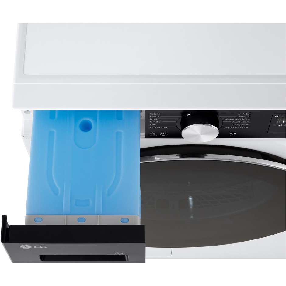 LG RNX5010TKC Asciugatrice 10 kg Pompa di calore Classe C