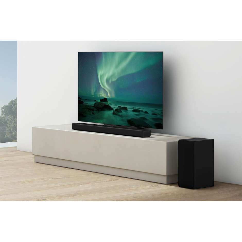 LG S65Q Soundbar Potenza 420 W Wireless Bluetooth Colore Nero