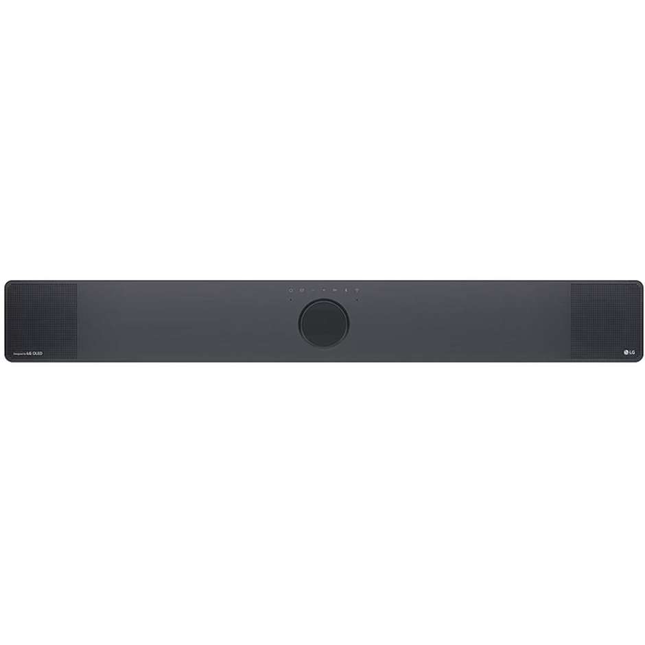 LG SC9S.DEUSLLM Soundbar TV Stereo 2.1 con Subwoofer per Home Cinema DTS Colore Black