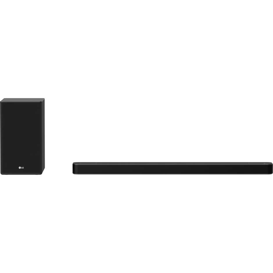 LG SP8YA.DEUSLLK Soundbar 3.1.2 Ch 440 Watt Dolby Atmos con Subwoofer wireless Bluetooth