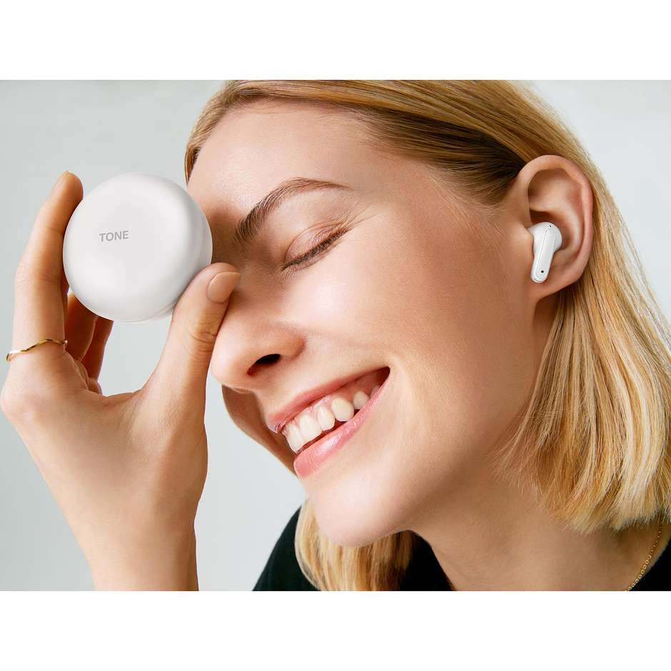LG TONE-FP5W. Auricolari Wireless Bluetooth Bianco