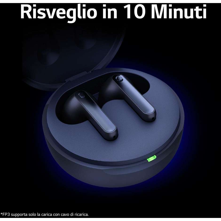 LG TONE Free FP3 Auricolari True Wireless Bluetooth Colore Blu