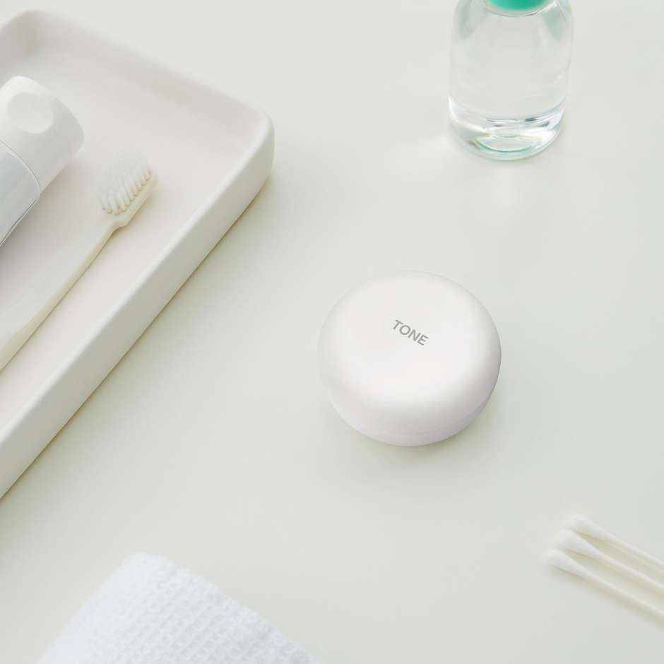 LG TONE Free FP5 Auricolari True Wireless In-Ear con Meridian Audio e Cancellazione Attiva del Rumore ANC Bianco