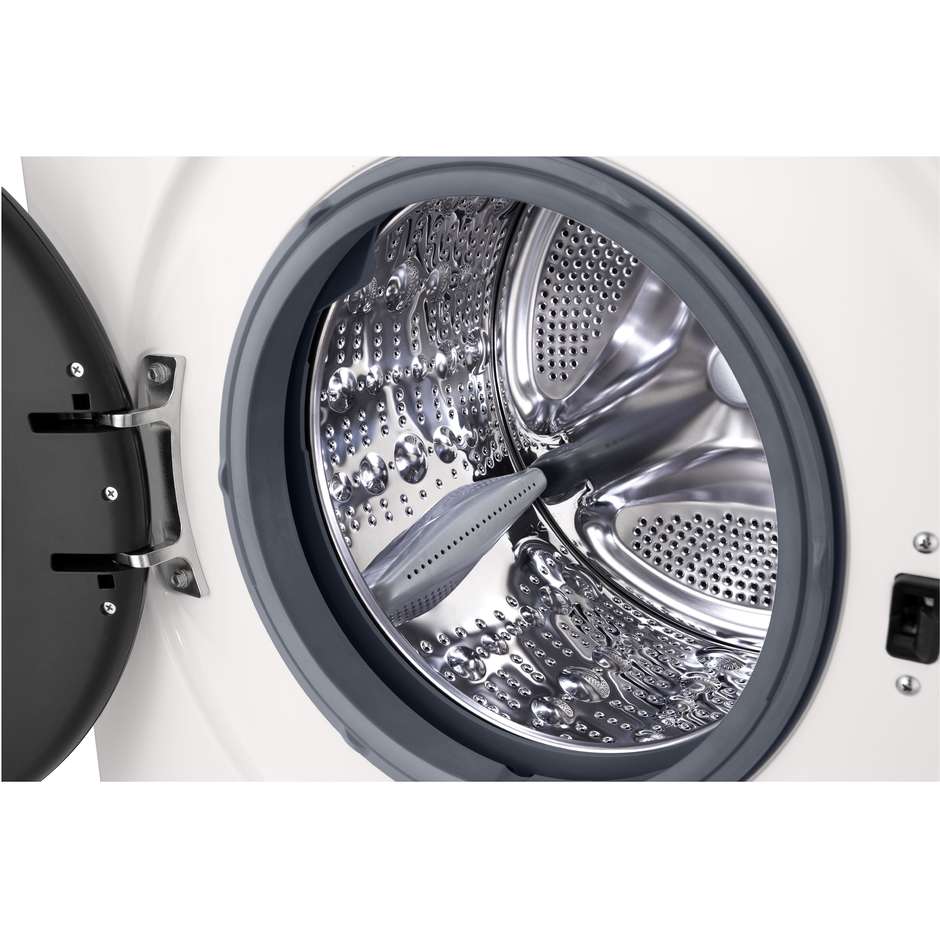 LG W4NX1095NWB Serie X1 Lavasciuga 9/5 kg 1400 giri Wi-Fi classe A/E bianca