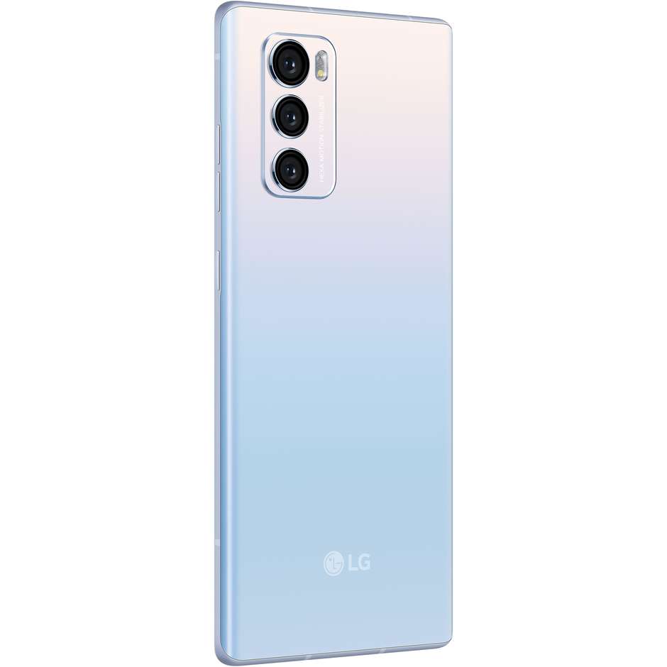 LG WING 5G Smartphone pieghevole 6,8'' Full HD Ram 8 Gb Memoria 128 Gb Android colore Sky Blue