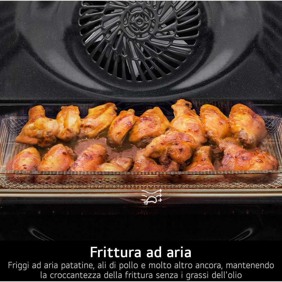 LG WS5D7230S Forno elettrico da incasso 72 L Classe A con Air Fry e pulizia pirolitica Inox