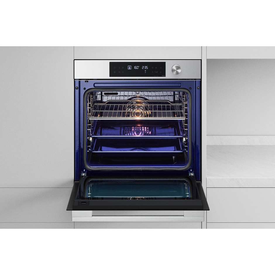 LG WSED7613S Forno da Incasso Multifunzione 76 L Classe A Multilivello Nero, Acciaio inox
