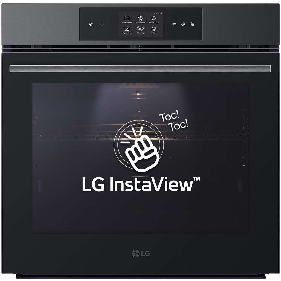 LG WSED7665B Forno da Incasso Multifunzione 76 L Classe A Multilivello Nero, Grigio