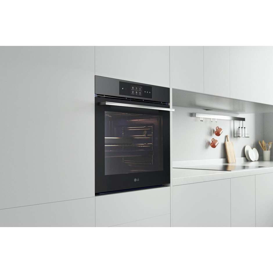 LG WSED7665B Forno da Incasso Multifunzione 76 L Classe A Multilivello Nero, Grigio