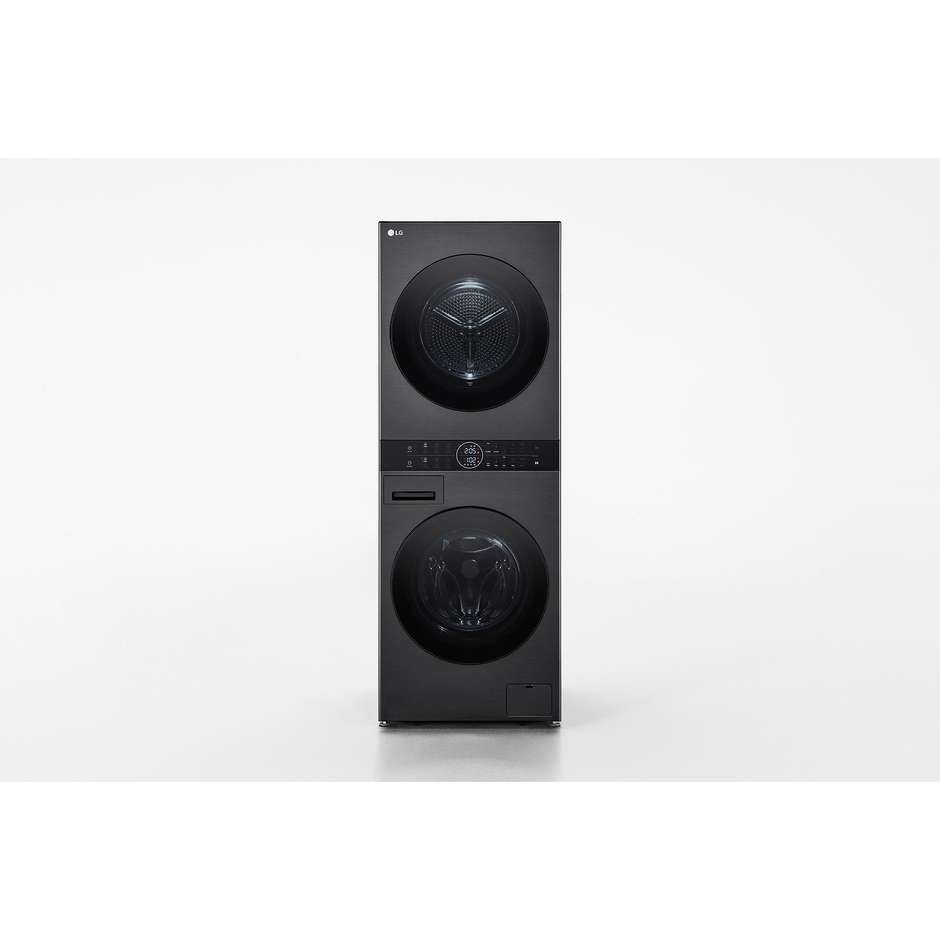 Lg WT1210BBF Lavasciuga 12+22 kg 1400 Giri/min Classe E Nero