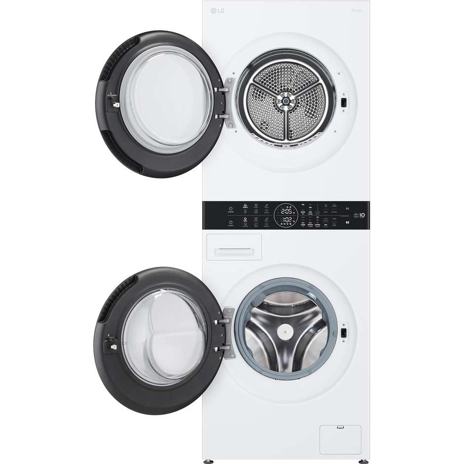 Lg WT1210WWF Lavasciuga 12+22 kg 1400 Giri/min Classe E Nero